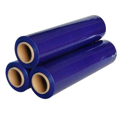 Eco Friendly Blue Plastic Pallet Wrap